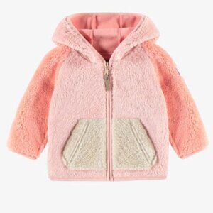 Souris Mini Hooded Sherpa Zip Up